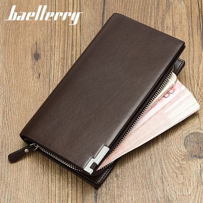 Hochwertiges Portemonnaie XL Damen und Herren Geldbörse Brieftasche aus Kunstleder