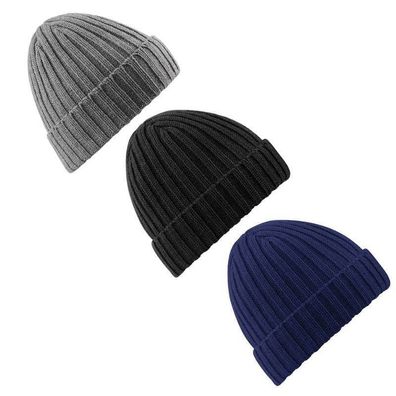 Mütze Beanie Strickmütze Herren Damen Strick Winter Wintermütze Neu Unisex