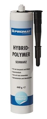 1K-Hybrid-Polymer schwarz 440g Kartusche PROMAT Chemicals