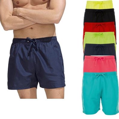 Badehose Herren Schwimm Hose Kurze Jogginhose Badeshorts Schwimmshort