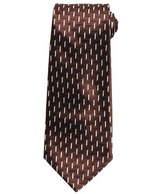 Krawatte Herren Hochzeit Business Tie Anzug Neu Braun schmal