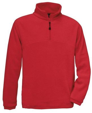 Fleecejacke Fleece Jacke Herren Zip Übergangsjacke Sweatjacke Herrenjacke Vegan