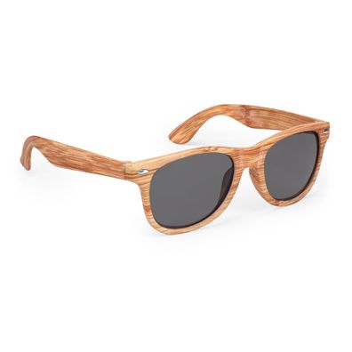 Sonnenbrille UV400 Schutz Vintage Holzoptik Holz Retro Style Wood Optik 80er