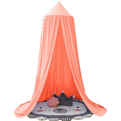 Betthimmel fér Mädchen, weiche rosa Prinzessin Baldachin fér Mädchen Bett, Dreamy De