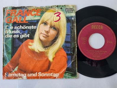 France Gall - Die Schönste Musik, Die Es Gibt 7'' Vinyl VERY BAD COVER