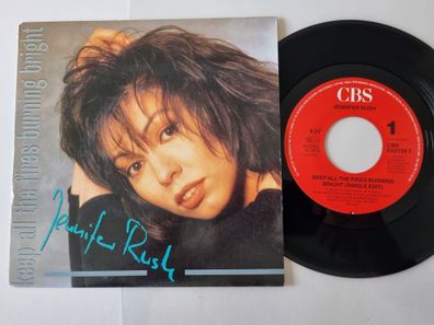 Jennifer Rush - Keep all the fires burning bright 7'' Vinyl Holland