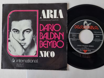 Dario Baldan Bembo - Aria 7'' Vinyl Germany