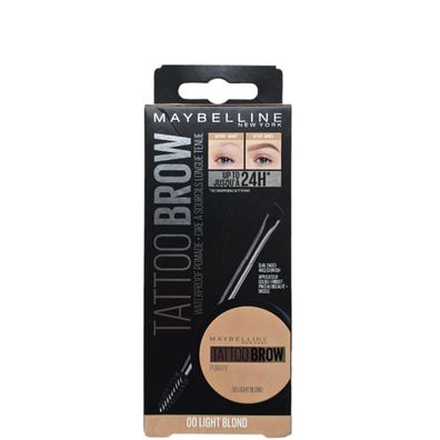 Maybelline/Tattoo Brow Augenbrauenpomade "00 Light Blond" 3,5ml/Augenbrauenfarbe