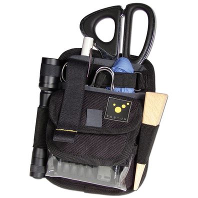tee-uu MEDIC Rettungsdienst-Holster 19 x 14,5 x 5 cm mit GLOVE-FIX System