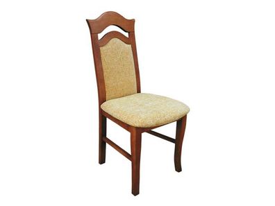 Esszimmer Gruppe Design Stuhl Garnitur 4x Stühle Lehn Sitz Polster Massiv Holz