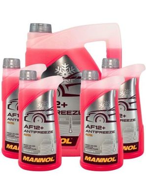 Mannol Antifreeze Kühlerfrostschutz AF12+ (-40 °C) Longlife 5 + 4 Liter