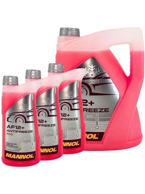 Mannol Antifreeze Kühlerfrostschutz AF12+ (-40 °C) Longlife 5 + 3 Liter