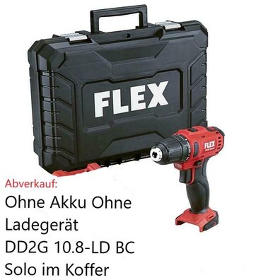 Flex Akku-Bohrschrauber DD 2G 10.8-LD + Transportkoffer # 516155