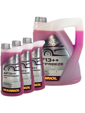 Mannol Antifreeze Kühlerfrostschutz AF13 + + (-40 °C) 5 + 3 Liter