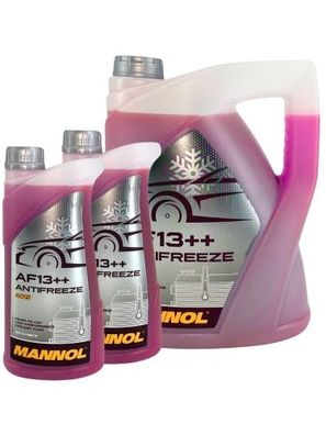 Mannol Antifreeze Kühlerfrostschutz AF13 + + (-40 °C) 5 + 2 Liter