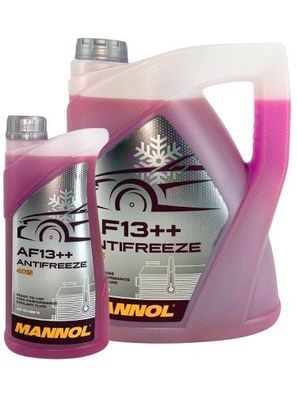 Mannol Antifreeze Kühlerfrostschutz AF13 + + (-40 °C) 5 + 1 Liter