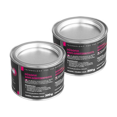 ABICOR BINZEL Düsofix 2er Set 300 g Schweißschutzpaste Schweißtrennmittel