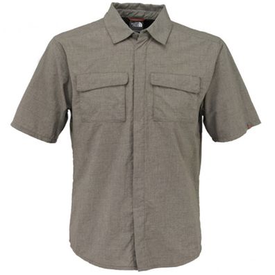 The North Face Men's SS Kunyang Woven Kurzarmhemd Herren - Farbe: braun