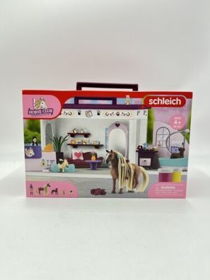 Schleich 42614 Horse Club Tiersalon / Tier Salon Koffer NEU & OVP Ungeöffnet