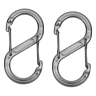 Origin Outdoors Aluminium-Zubehörkarabiner 2 Stück