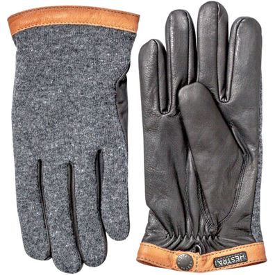 HESTRA Deerskin Wool Tricot Gloves - Woll-Lederhandschuhe Unisex