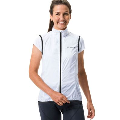 VAUDE Womens Matera Air Vest - dünne Fahrrad-Windweste Damen mit Netzrücken