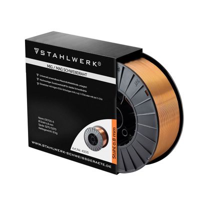 Stahlwerk Schweißdraht MIG MAG Premium Drahtrolle ER70S-6 SG2 0,8 mm 15 kg
