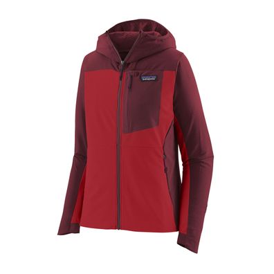 Patagonia Ws R1 CrossStrata Hoody - Softshelljacke Damen mit Kapuze