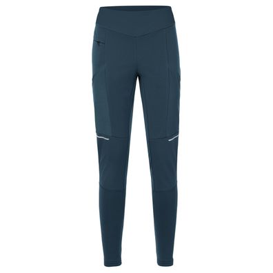 VAUDE Womens Larice Tights - bequeme elastische lange Hose Damen für den Sport