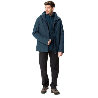 VAUDE Mens Caserina 3in1 Jacket - Doppeljacke Herren mit Primaloft Wattierung