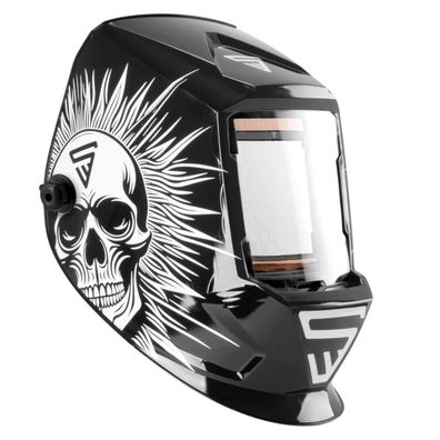 Stahlwerk Automatik Schweißhelm ST-990 SE "Sonderedition Skull" Real Colour