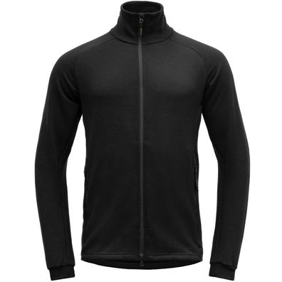 DEVOLD Nibba Merino Jacket Man - Merinowolljacke Herren - Farbe: caviar