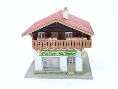 Vollmer H0 58918 Gebäude Haus Wohnhaus Bauernhaus Almhaus "Trachten Hallhuber"