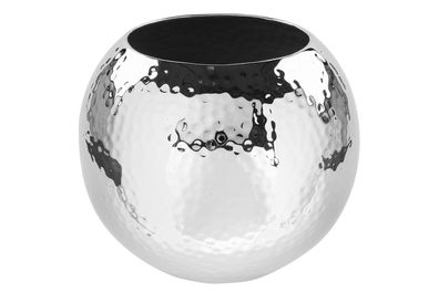 Fink MOON Vase, e Höhe , ernickelt Ø 20, Höhe 16 157096