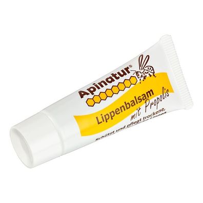 Apinatur Lippenbalsam mit Propolis 10 ml Tube Lippenpflege beeswax