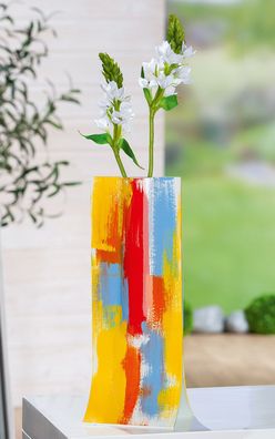 Gilde Glasart Vase "Ancona" schmal 39734