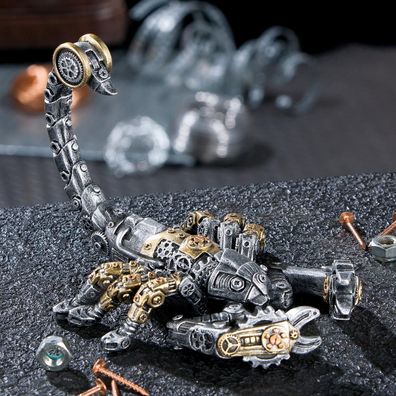 Gilde Poly Skulptur "Steampunk scorpio" VE 2 37726