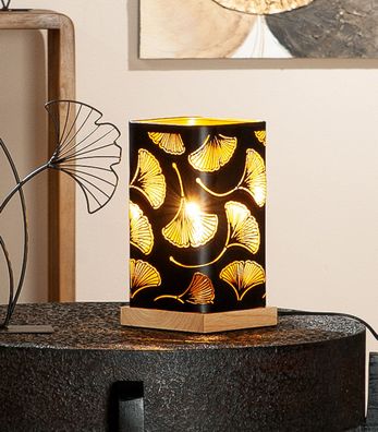 Gilde Lampe "Ginkgo" 52864