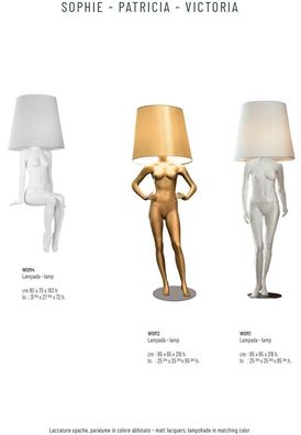 Luxus Stehleuchte Modern Stehlampe Stand Frau Steh Leuchten Lampen Lampe Möbel