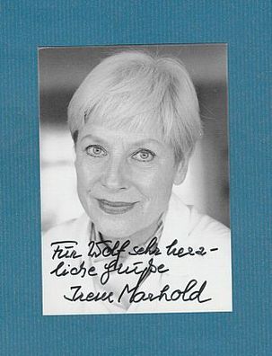 Irene Marhold (Tatort) - persönlich signiert