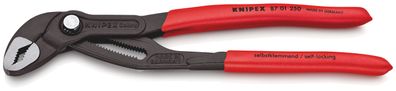 KNIPEX 87 01 250 Cobra® Hightech Wasserpumpenzange 250 mm poliert mit rutschhemmen