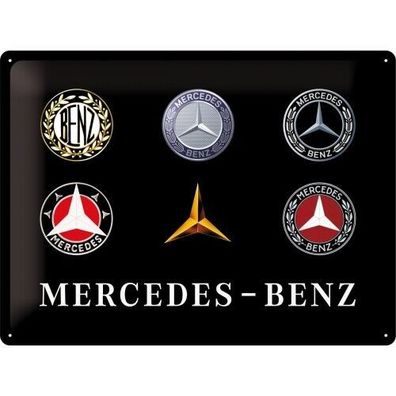 Blechschild Mercedes Benz Evolution 30x40 ovp (Gr. 40x30 cm)