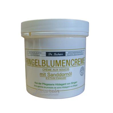 Ringelblumen Creme mit Sanddorn-Öl 250 ml von Dr. Sachers Kühn Kosmetik