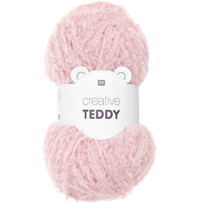 50g "Creative Teddy" - Farbe: 02 - rosa - Strickgarn