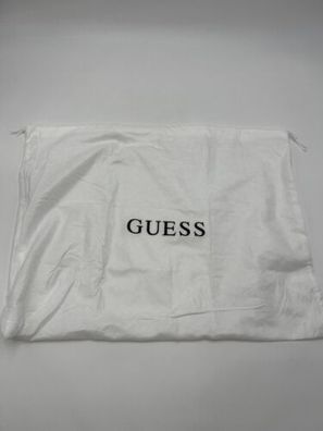 Guess Taschenbeutel Hülle Beutel Tasche Weiß Nagelneu NEU Schuhtasche Staub