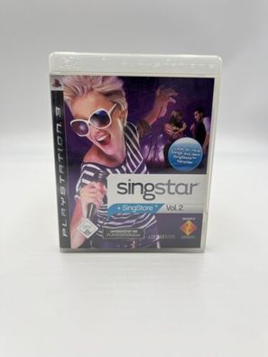 Playstation 3 Singstar + SingStore Vol. 2 mit Anleitung guter Zustand Sony