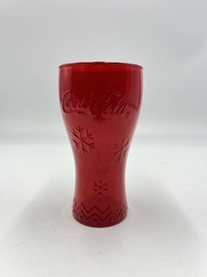 McDonalds Coca Cola Glas Rot Schneeflocke Mc Donalds Sammeln Weihnachten Limited