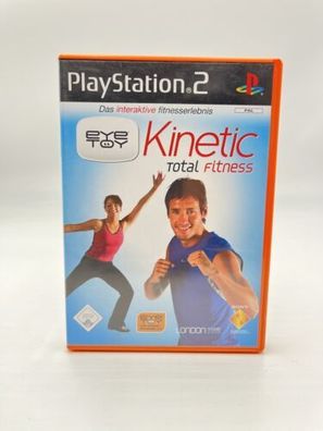 Playstation 2 EyeToy Kinetic Total Fitness Spiel Ps2 mit Anleitung Getestet