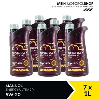 Mannol Energy Ultra JP 5W-20 7x1 Liter