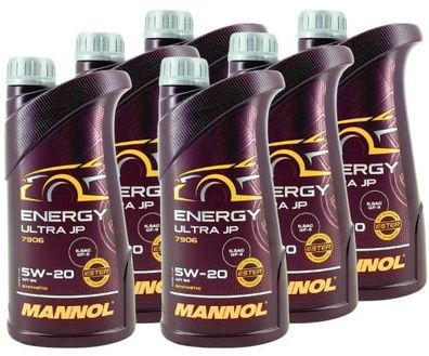 Mannol Energy Ultra JP 5W-20 6x1 Liter
